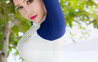 MiStar魅妍社 – Jenny佳妮的皮衣路人皆知，免费套图曝光，看得我眼睛都不够用！