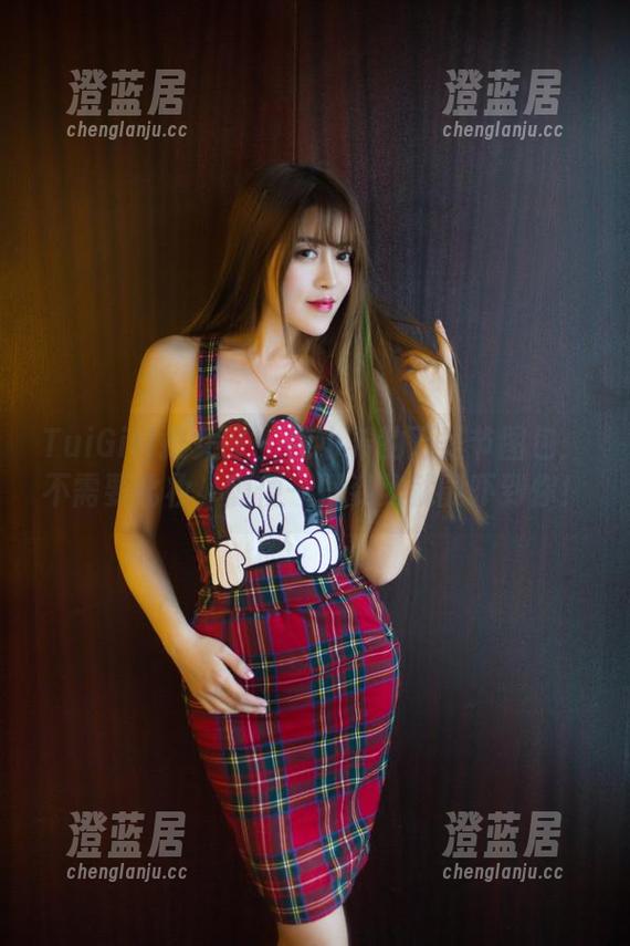 TuiGirl推女郎-纯小希 TuiGirl推女郎 - 纯小希的万圣节图包:不需要化妆,随便一摆姿势就能吓到你!