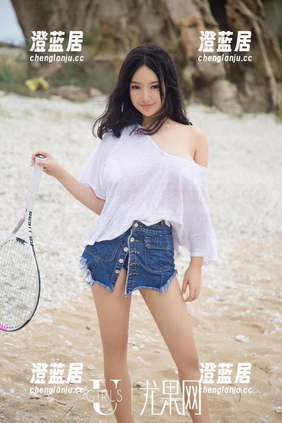 UGirls尤果网-景思晴 UGirls尤果网 - 原图,景思晴的制服随意却又不失个性,沉迷其中。