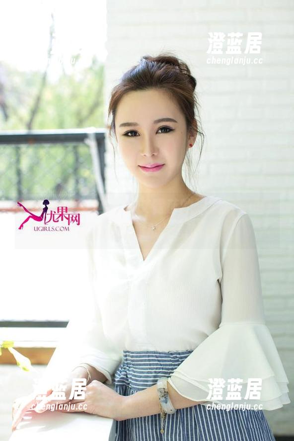 UGirls尤果网-艾霓莎 UGirls尤果网 - 在艾霓莎的温柔写真里,福利是隐藏的彩蛋哦!