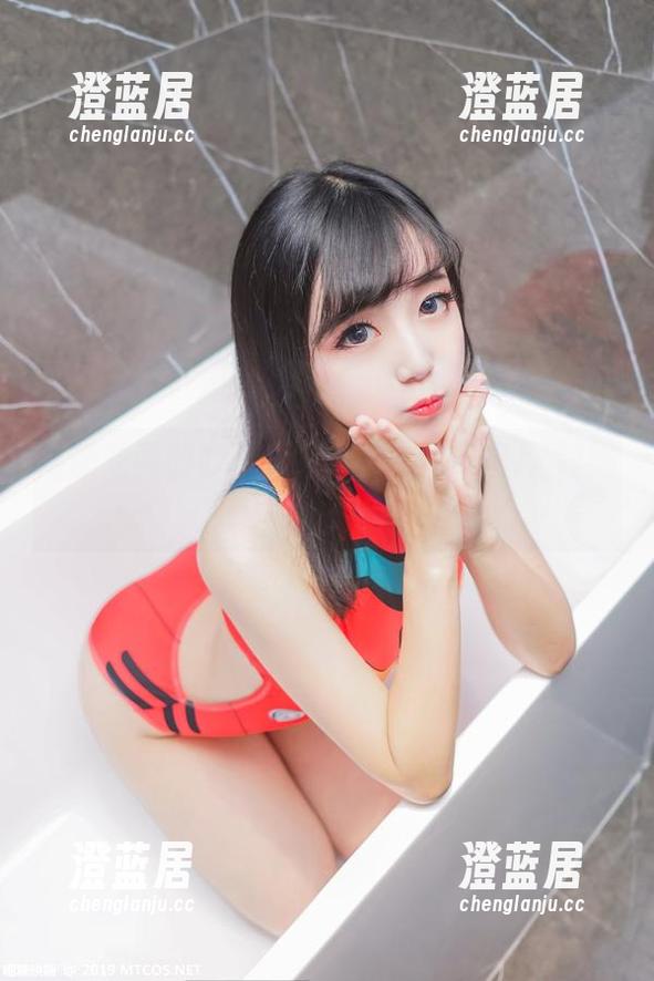 喵糖映画的原图是种诱惑，这灰裙JK制服真有一套！