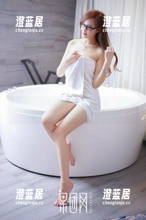 果团网 - 周妍希的白色写真全集，似乎每一张都在说：我就是白的代言人！