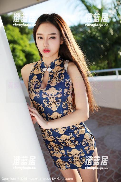 美媛馆 - 有人说李可可油亮透。免费套图，免得你心累不如来一发