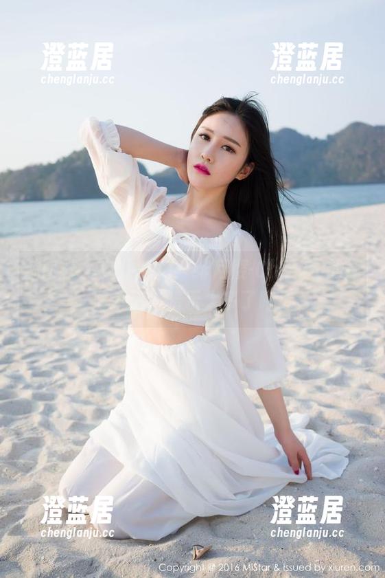 魅妍社 - 女仆一角：绯月樱-Cherry的高清写真，暗示太多了吧！